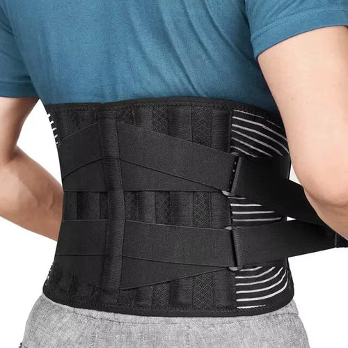 Adjustable Lumbar Support Belt Double Pull Back Waist Orthopedic Corset Spine Decompression Back Pain Relief Tighten the Abdomen